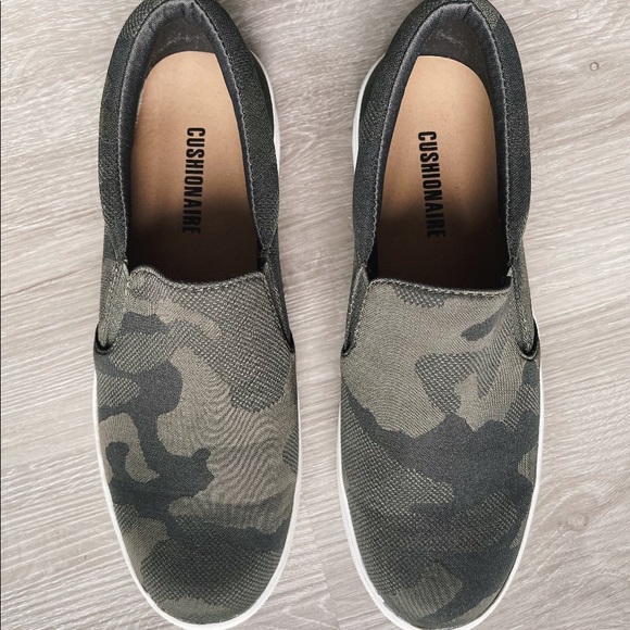 CUSHIONAIRE Shoes - CUSHIONAIRE Rhona Platform Slip On Sneakers